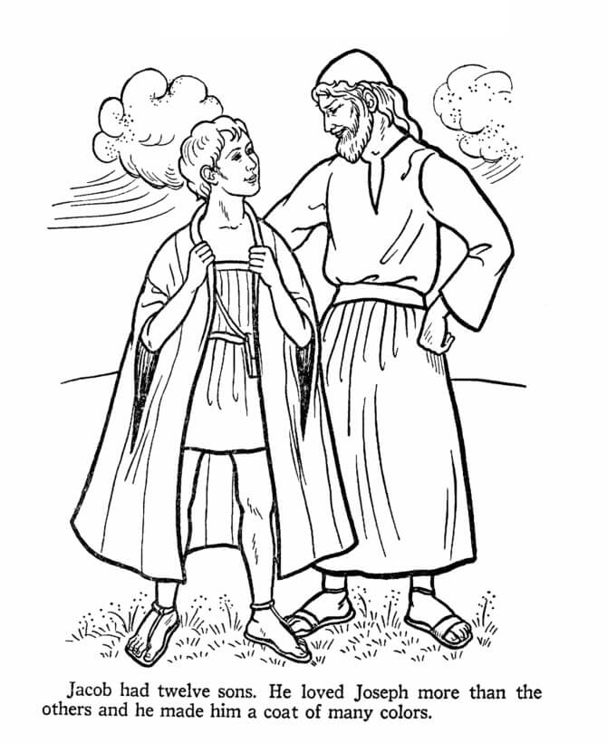 Joseph 1 Cool Coloring Page