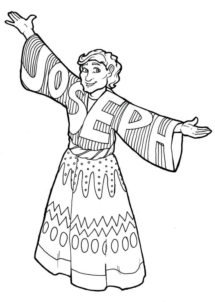Joseph 2 Cool Coloring Page
