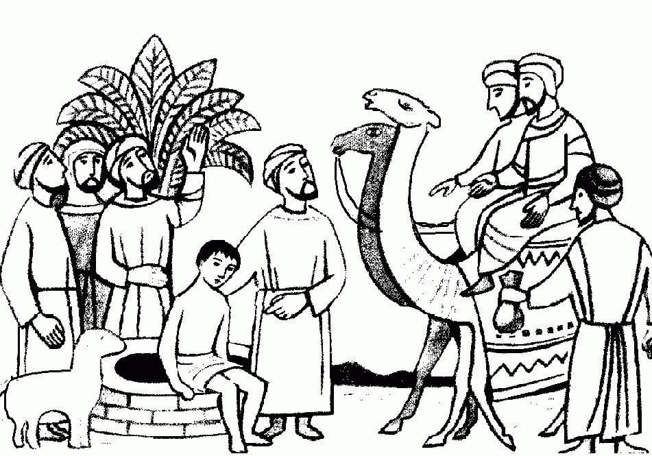 Joseph 3 For Kids Coloring Page