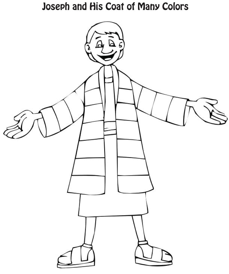 Joseph 5 For Kids Coloring Page
