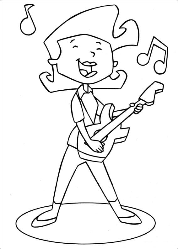 Joyce Griff from Stanley Coloring Page