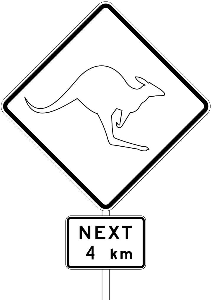 Kangaroos Sign