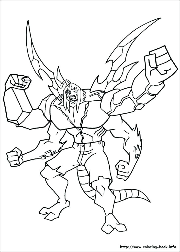 Kevin’s Monster Form Coloring Page