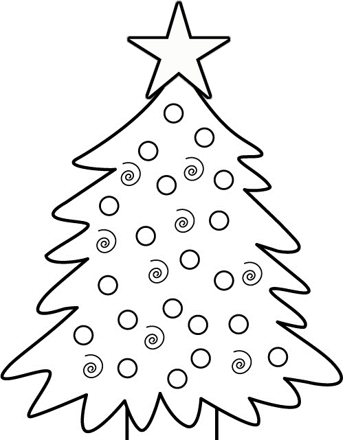Print Kids Christmas Tree