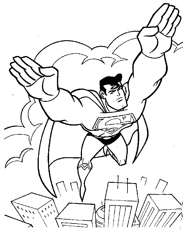 Kids Superman S To Print Out