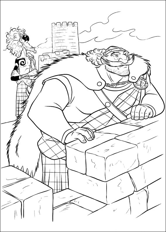 King Fergus And Lord Macintosh Coloring Page