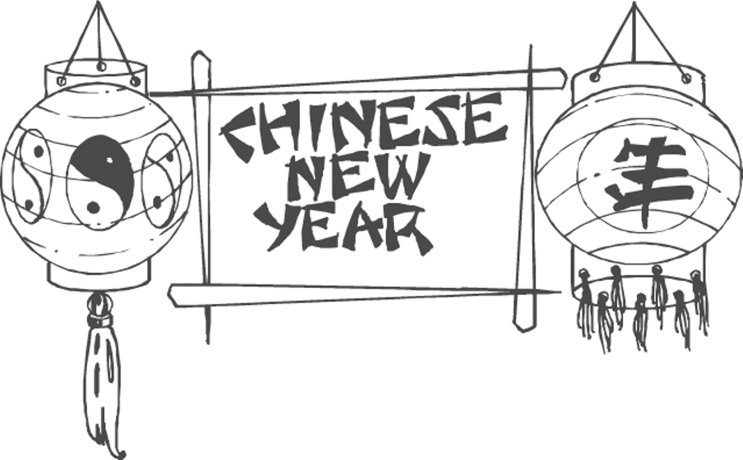 Lanterns Chinese New Year S7d80 Coloring Page
