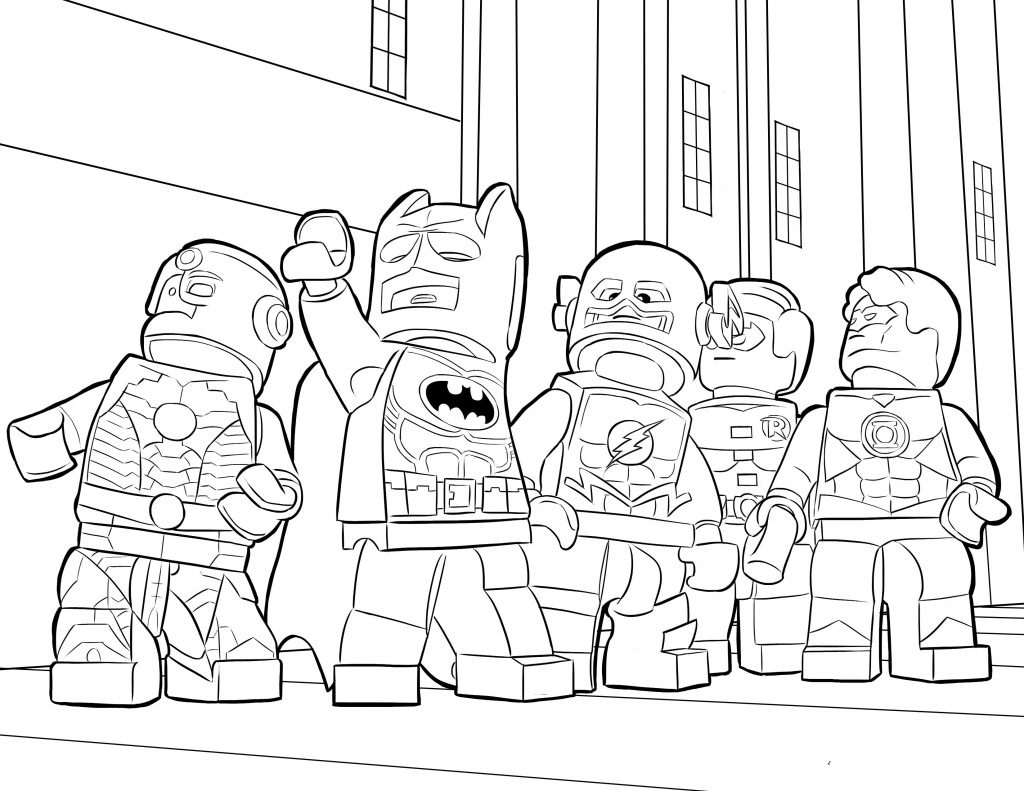 Lego Batman Ironman Flash