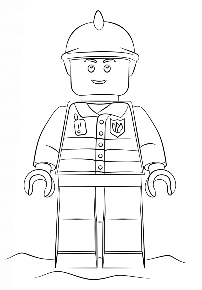 Lego Fireman City