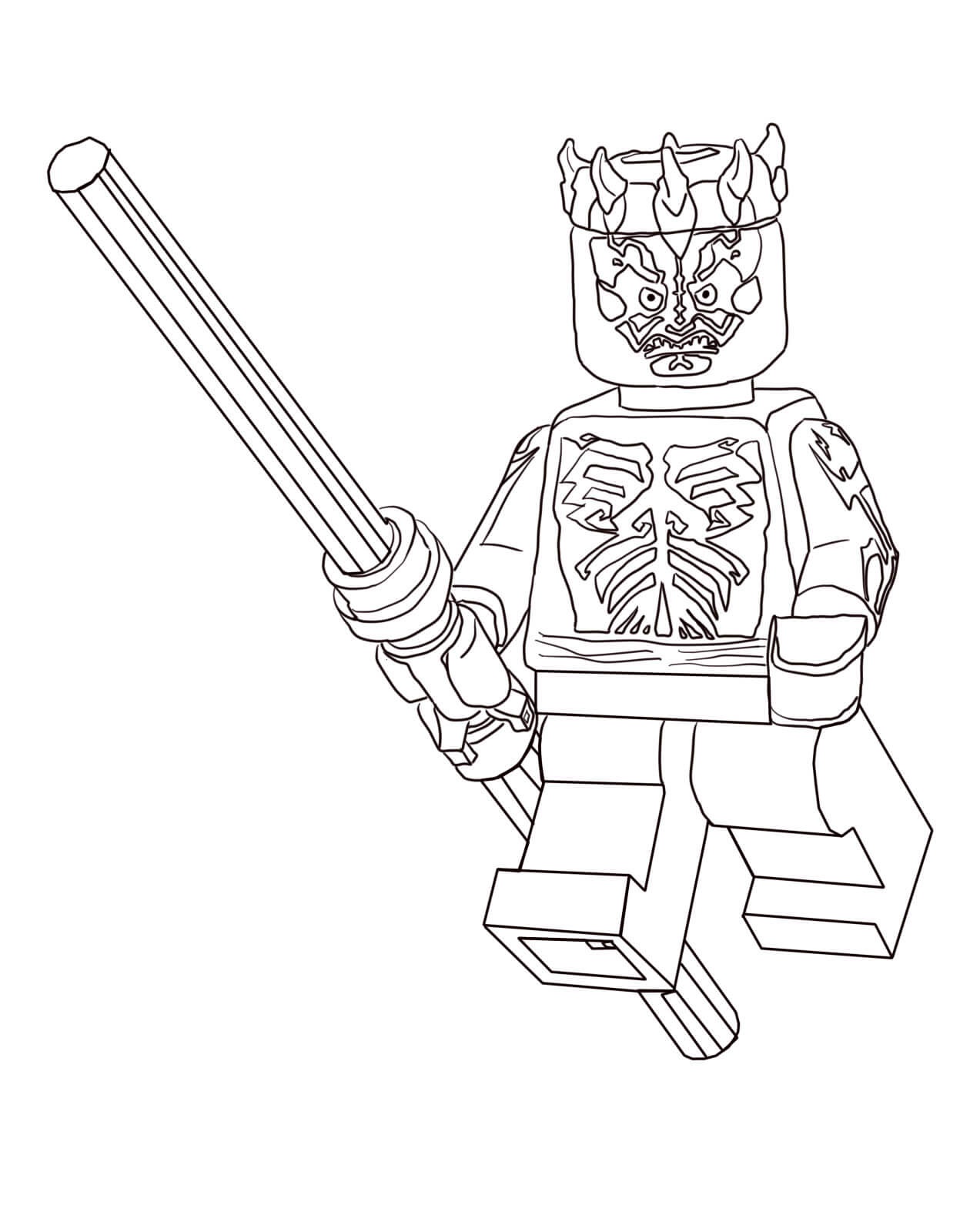Lego Star Wars 59 Coloring Page