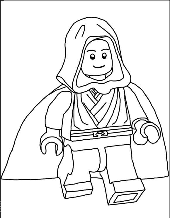 Lego Star Wars 71 Coloring Page