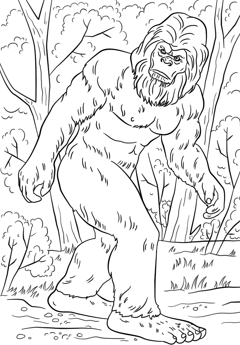 Lengend Monster Bigfoot