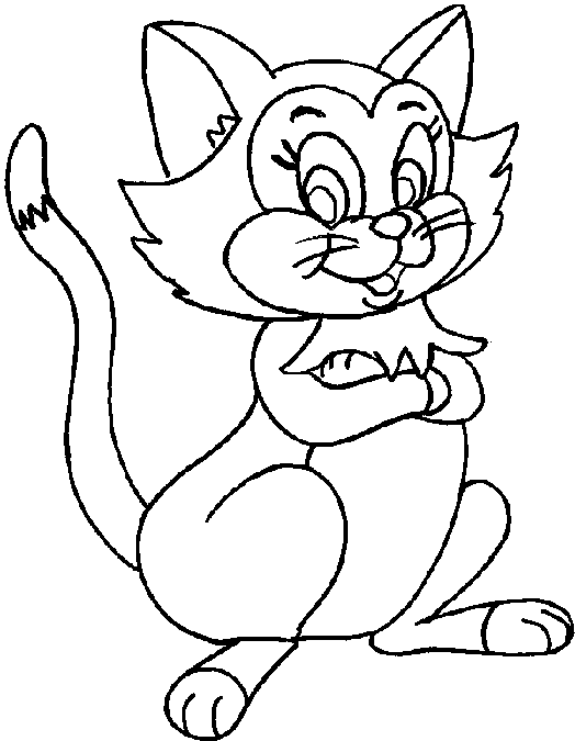 Like A Boss Cat Animal Ss8790 Coloring Page
