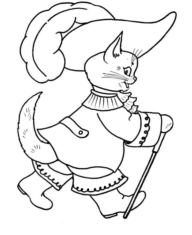 Like A Sir Cat Animal S0012 Coloring Page