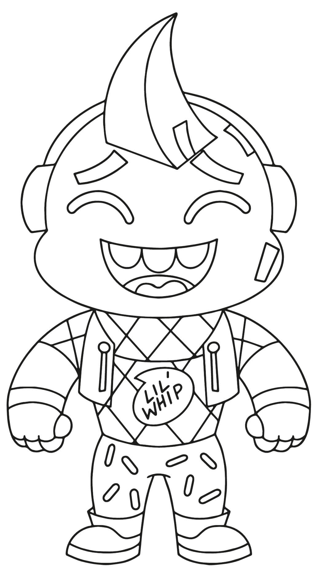 Lil Whip Coloring Page