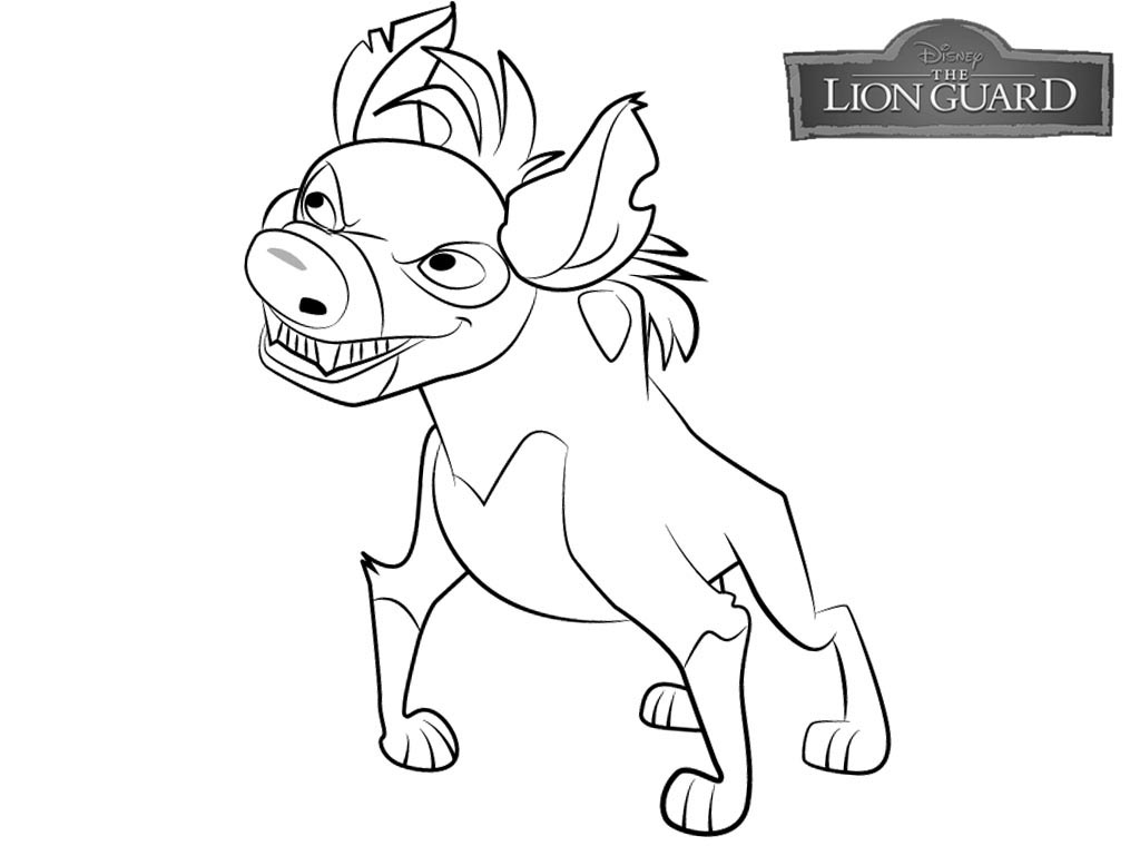 Lion Guard Free Printable Coloring Page