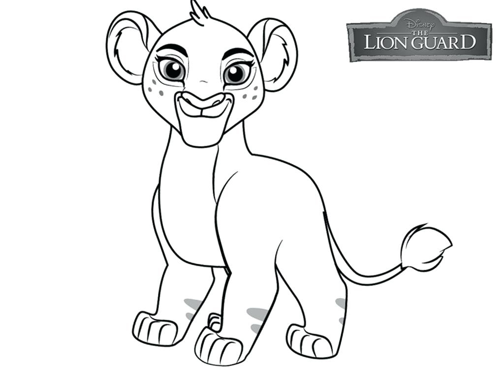 Lion Guard Coloring Page
