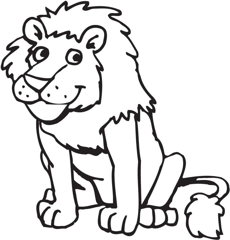 Lion Preschool S Zoo Animals9415 Coloring Page