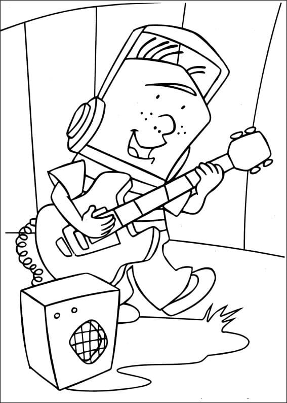 Lionel Griff from Stanley Coloring Page