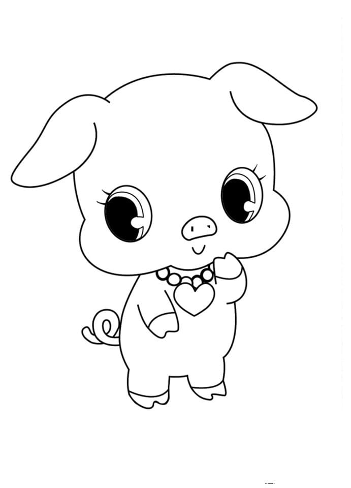 Little Jewelpets Coloring Page