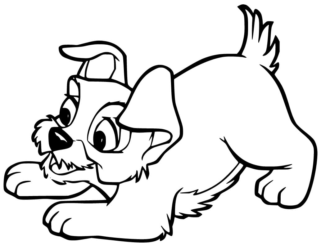Little Scamp Coloring Page