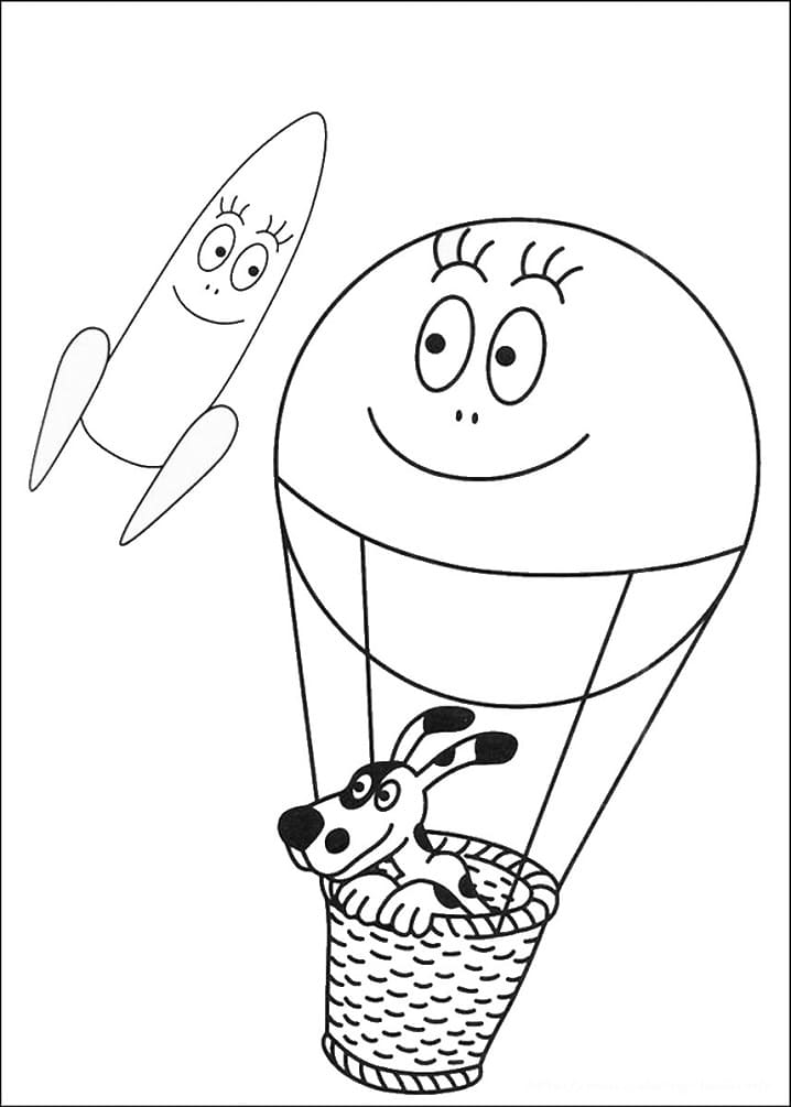 Lolita Flying Coloring Page