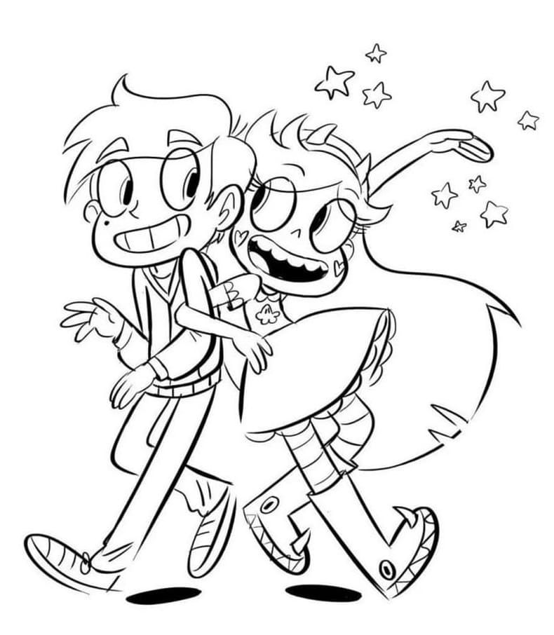 Lovely Star and Marco Diaz