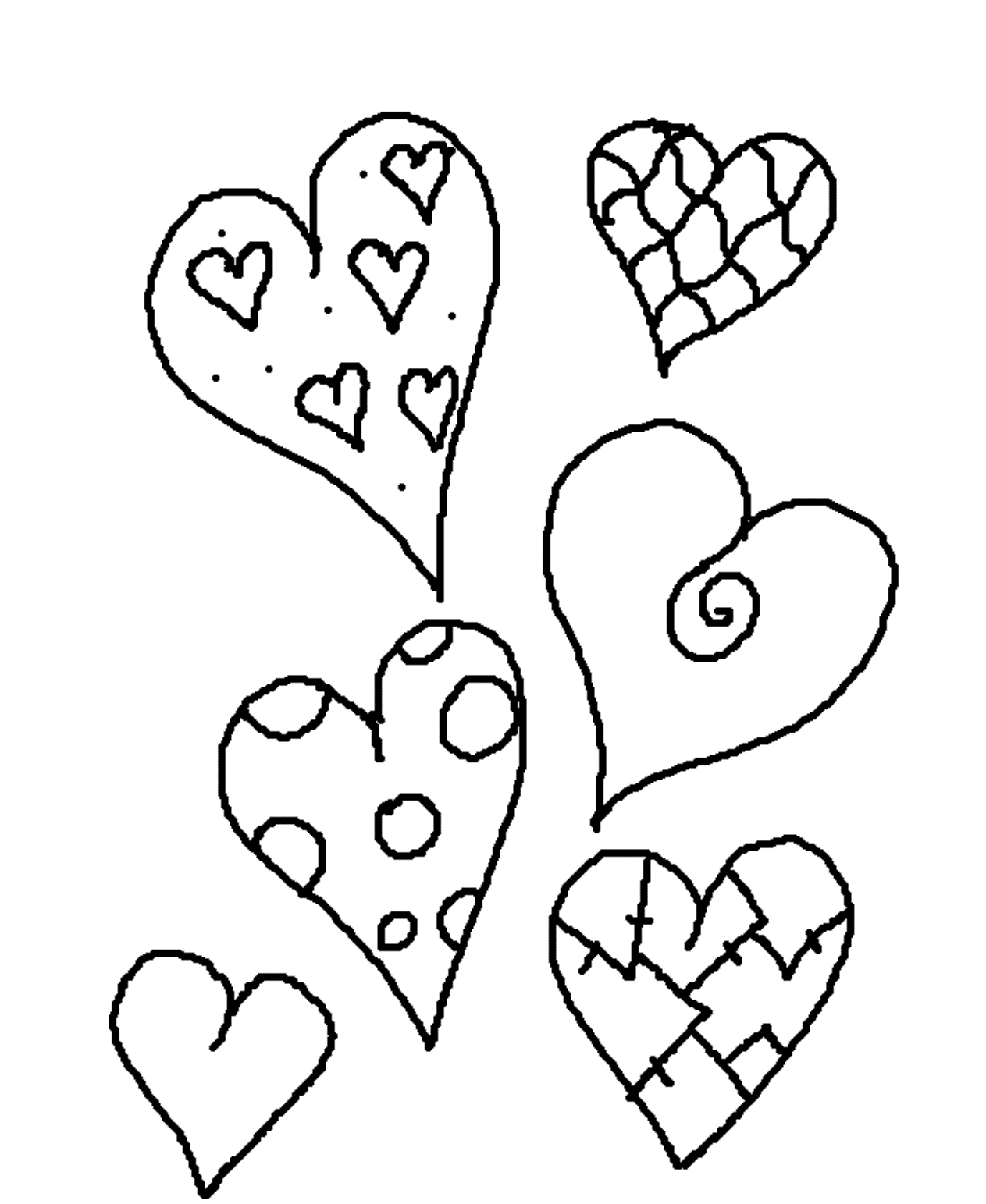 Loves Valentine Se4eb Coloring Page