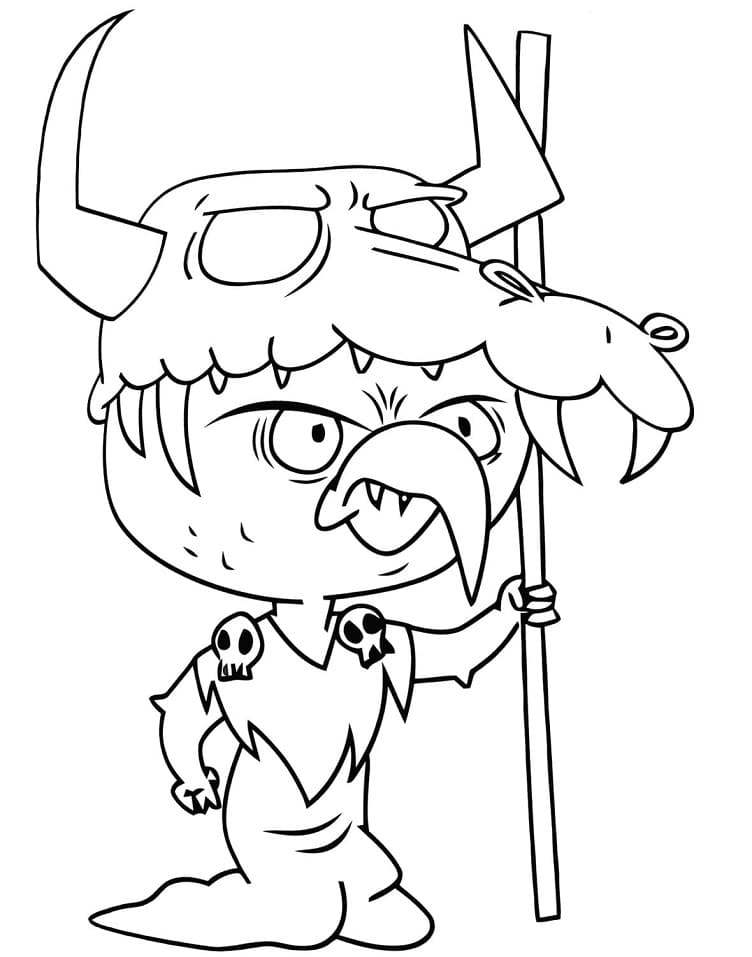 Ludo Coloring Page