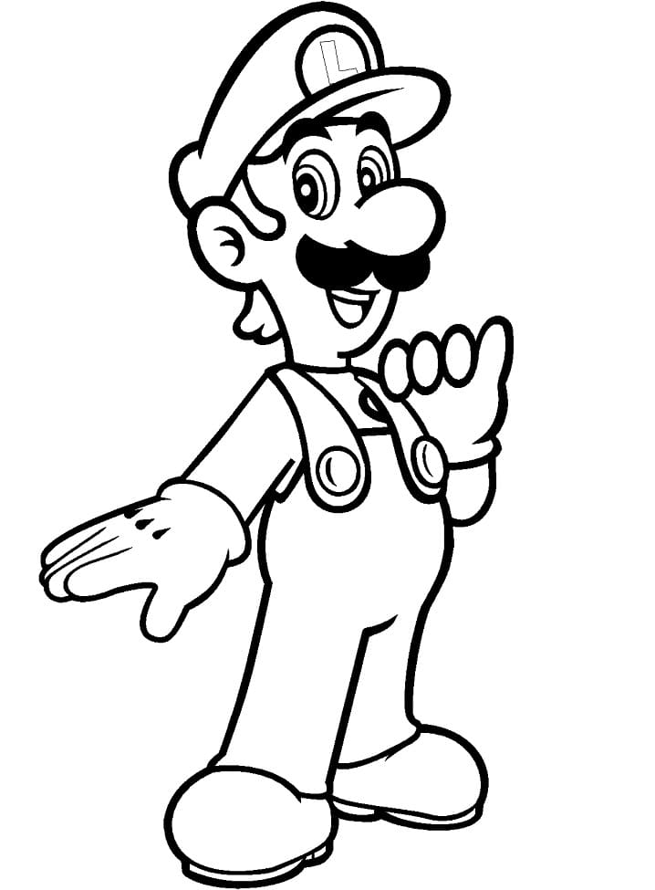 Luigi from Mario Bros.