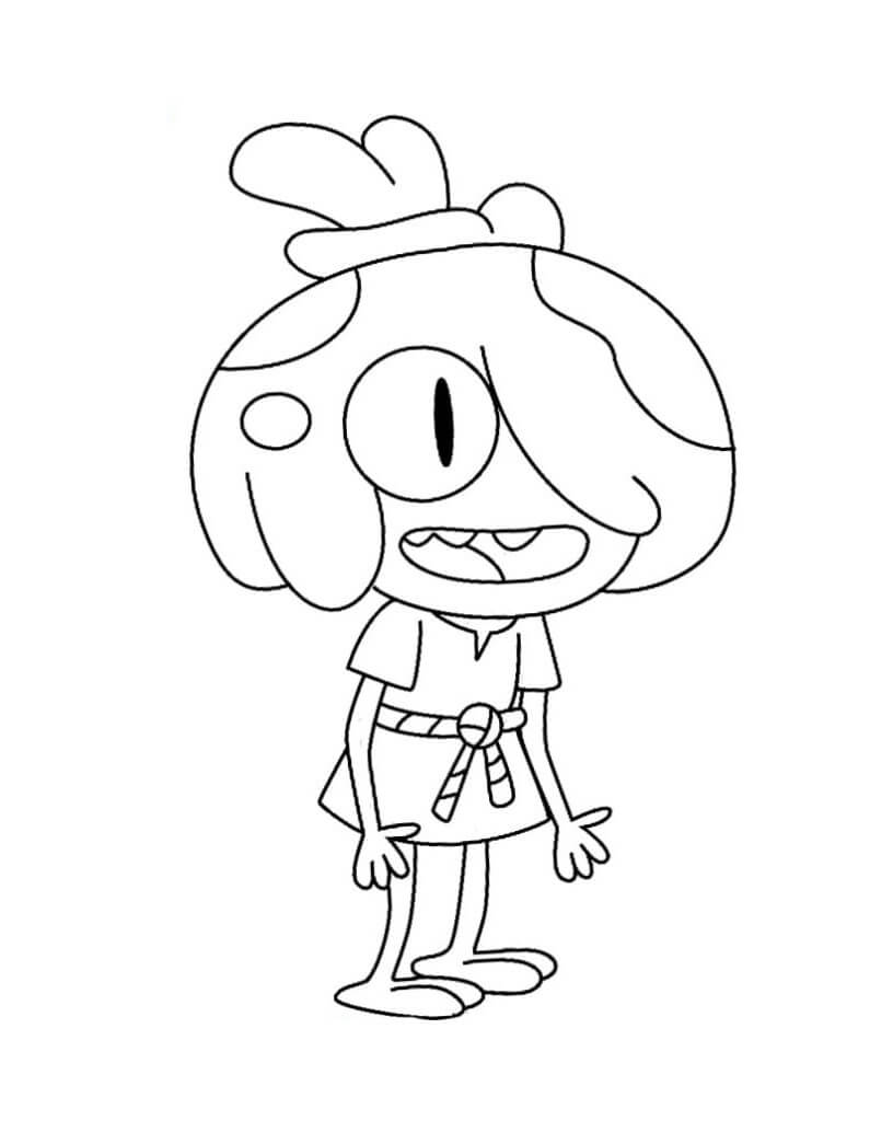 Maddie Flour Coloring Page