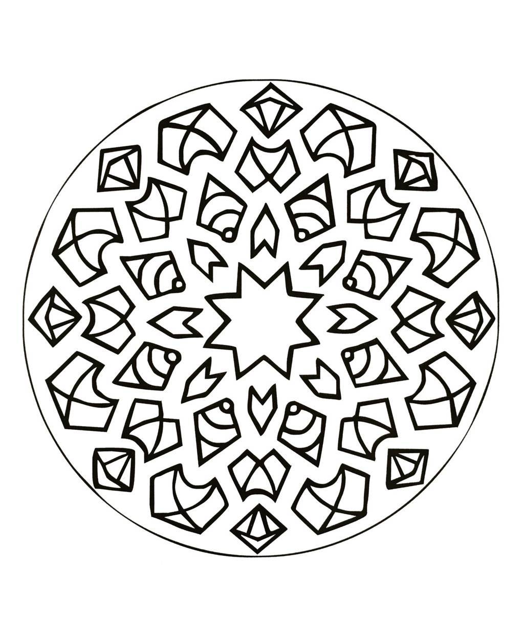 Mandalas To Download For Free 25 Coloring Page