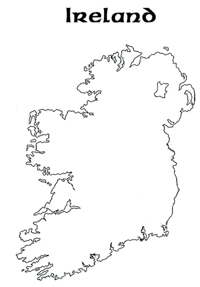 Map of Ireland 1
