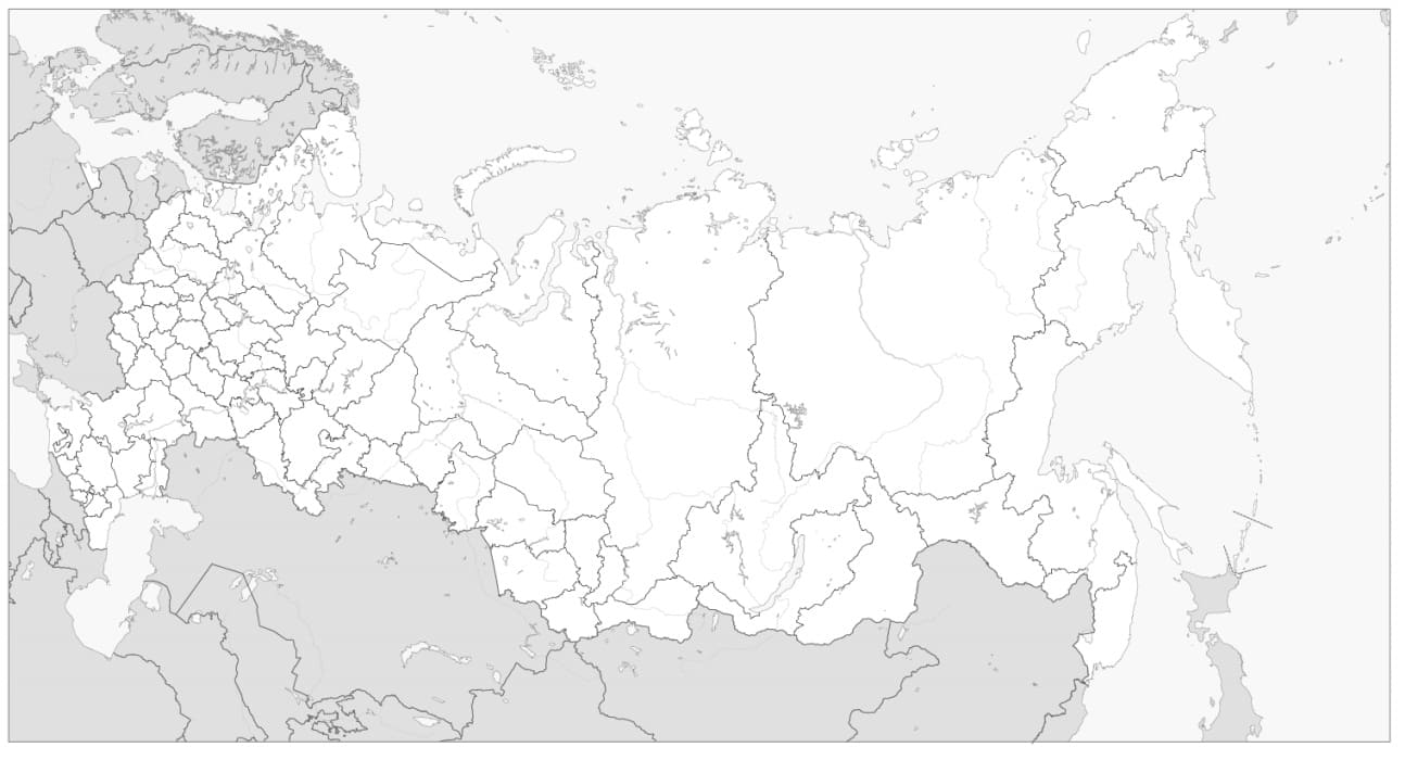 Map of Russia 1