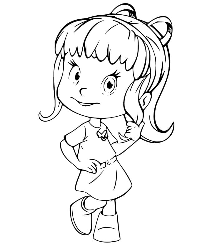 Maripi Telerin Coloring Page