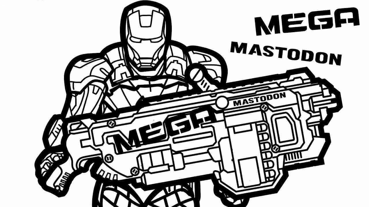 Mega Iron Man Nerf Guns