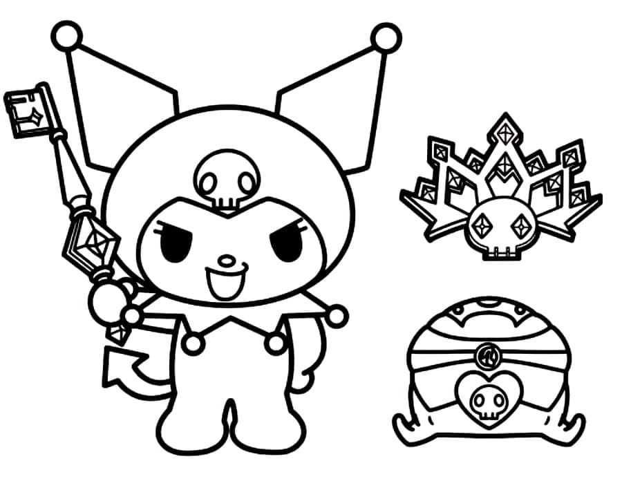 Melody Aestheics Coloring Page
