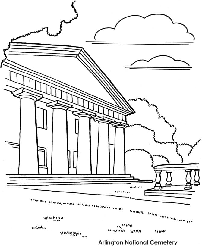 Memorial Day 16 Coloring Page