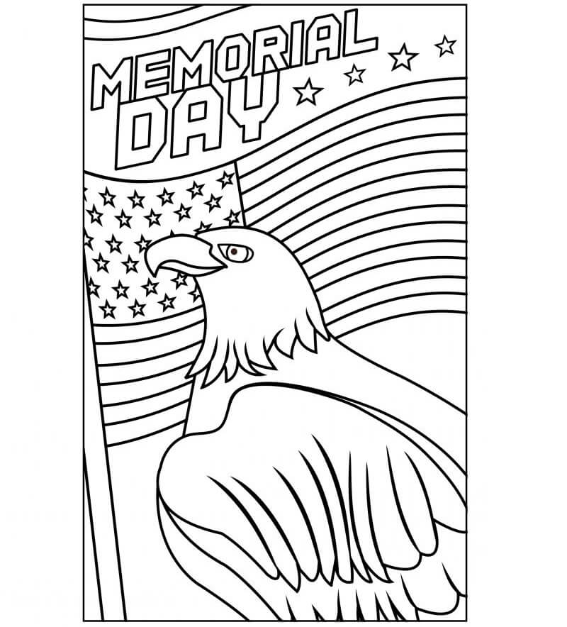 Memorial Day 2 Coloring Page