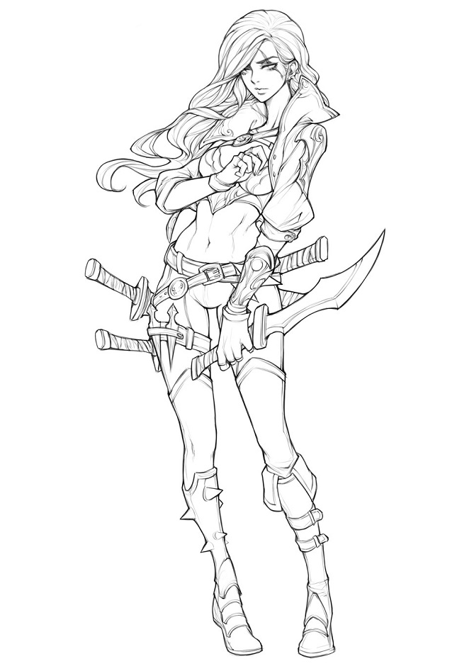 Mercenary Katarina