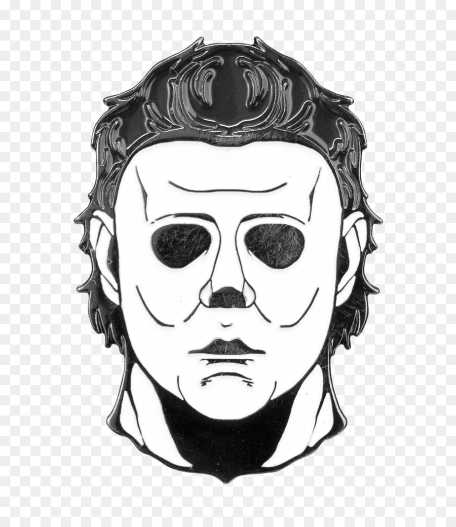 Michael Myers Mask Coloring Page