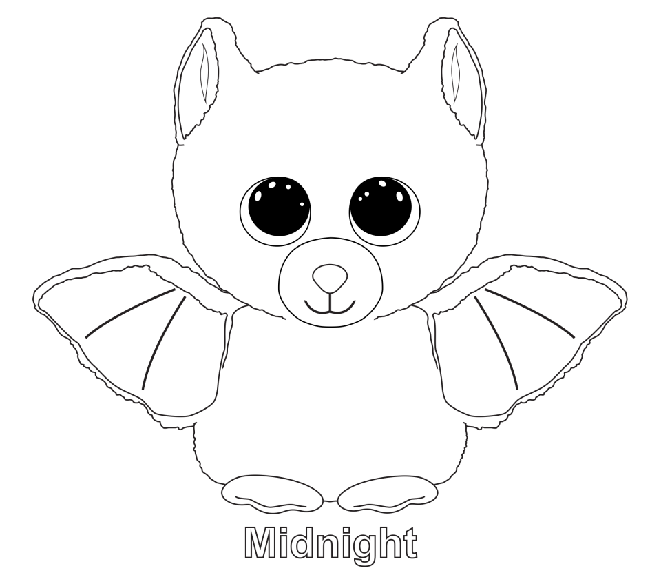 Midnight Beanie Boo