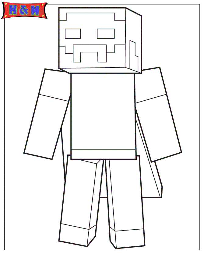 Minecraft Player With Cape