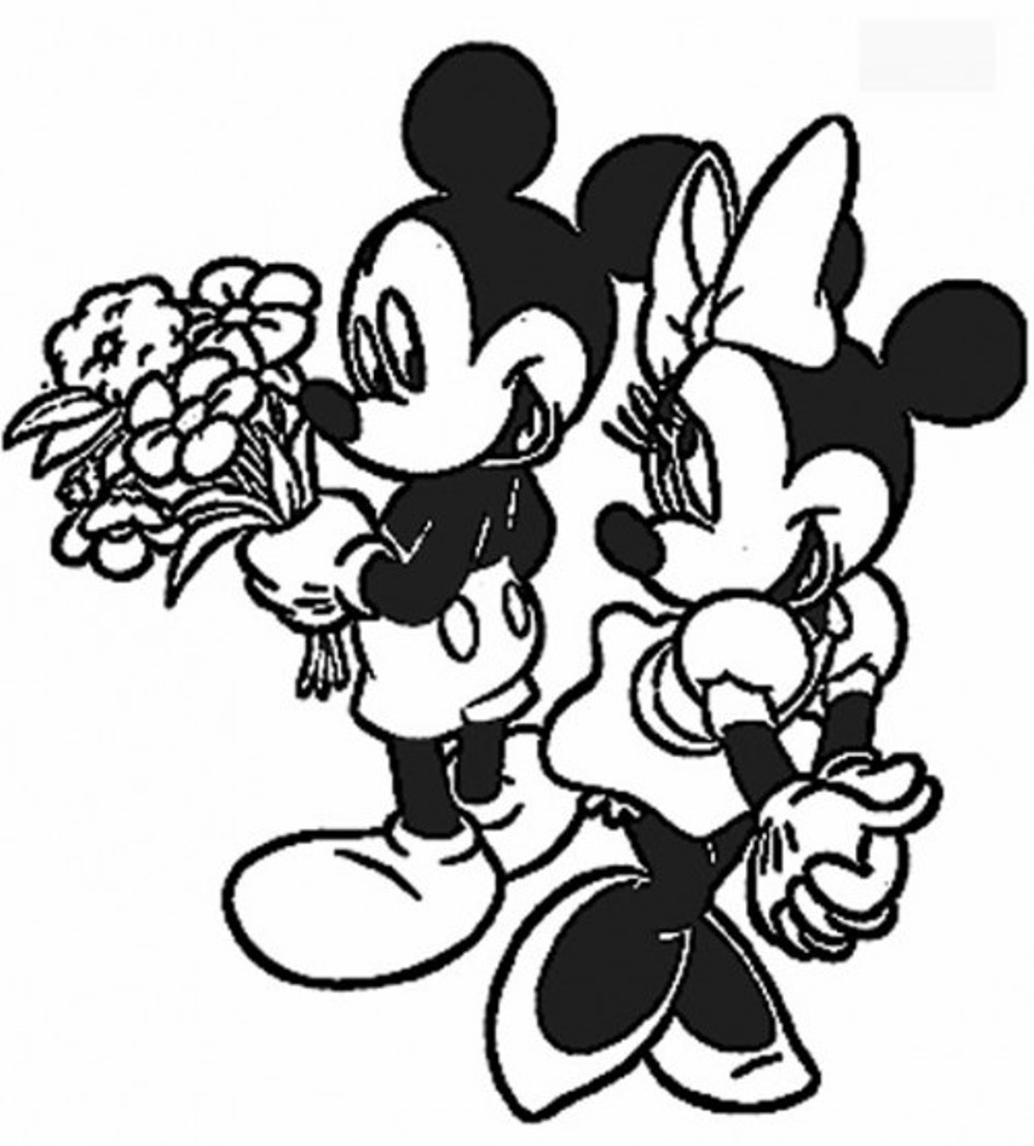 Minnie And Mickey Valentine