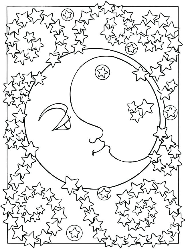 Moon and Starss