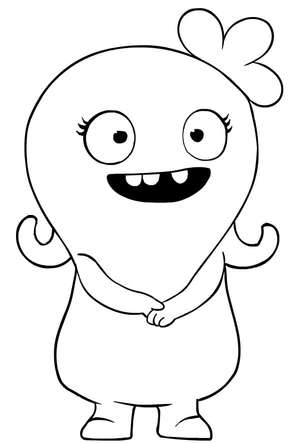 Moxy UglyDolls Coloring Page