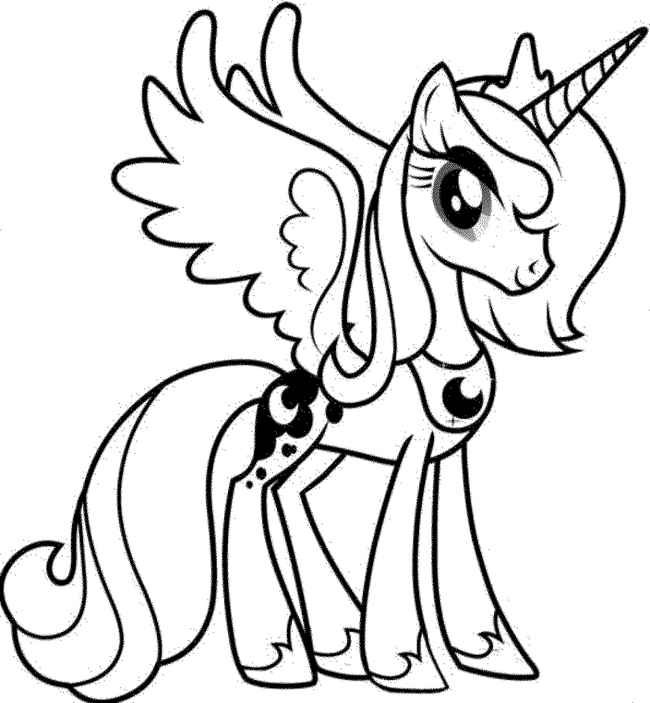 My Little Pony Unicorn Pinkie Pie Coloring Pages   Coloring Cool