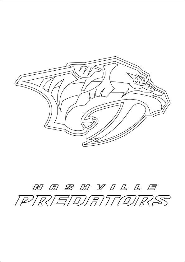 Nashville Predators Logo Nhl Hockey Sport