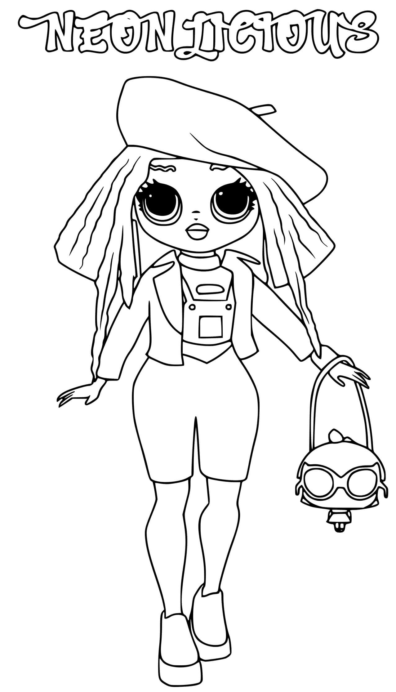 Neonlicious Lol Omg Coloring Pages   Coloring Cool