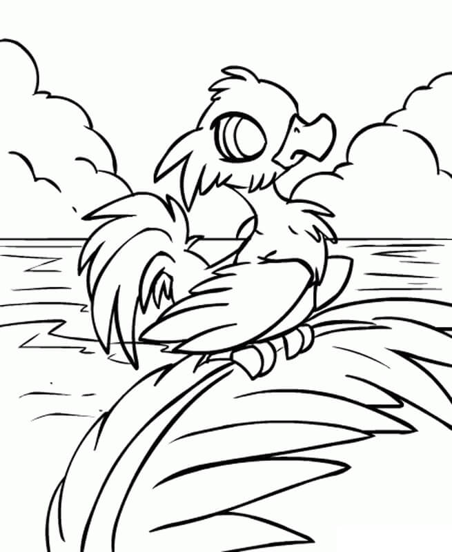 Neopets 10 Coloring Page